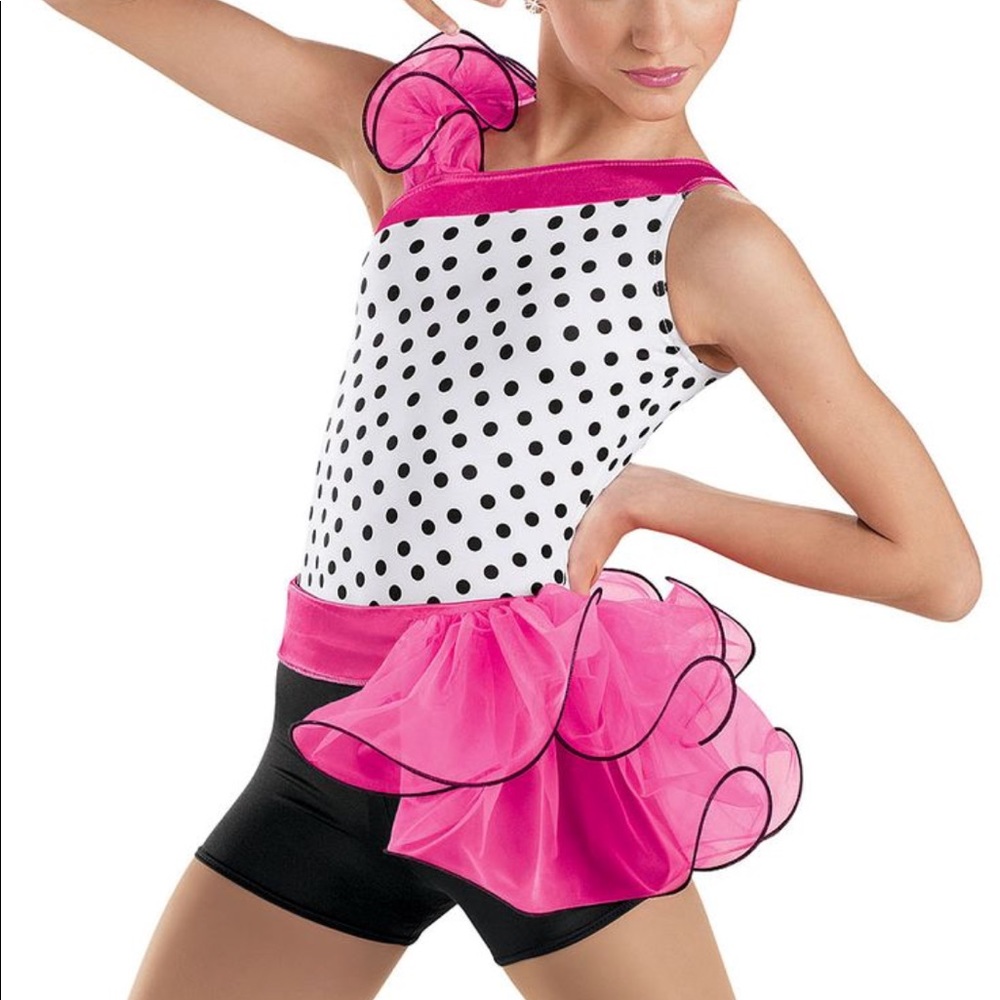Leotard and skirt